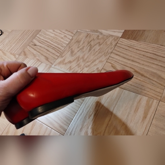 Tamara Mellon Capretto Flats Red Size EU42/US:10-10.5 - Picture 11 of 15